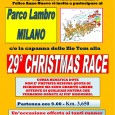   Come tutti gli anni, il giorno di Natale ci vediamo al Parco Lambro per una corsetta, per scambiarci gli auguri e per un po’ di sana solidarietà. Non potete mancare al tradizionale appuntamento […]