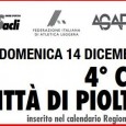 Domenica 14 dicembre, con partenza dal campo sportivo di via Piemonte a Pioltello, si svolgerà il 4° Cross Città di Pioltello, gara valida come seconda prova del 34° Trofeo Monga. Per le info: volantino