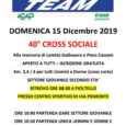 00Giorni 00Ore 00Min 00Sec DOMENICA 15 Dicembre 2019 40° CROSS SOCIALE   Alla memoria di Loretta Galbusera e Piero Cassani  APERTO A TUTTI – ISCRIZIONE GRATUITA Km. 3,4 / 4 […]