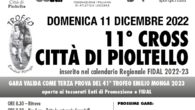 11° Cross Città di Pioltello Domenica 11 Dicembre 2022 si terrà la terza prova del Trofeo Monga a Pioltello. Di seguito il programma della giornata: Ritrovo ore 8:30 Ore 9:30: […]