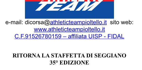 Data Gara 12/05/2024 4x1000m di Campagna 35°