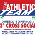   Per la prima volta il Cross Sociale dell’Athletic Team si terrà a Milano presso il parco di Trenno Ritrovo ore 8:30 – Partenza unica ore 10:00 PARCO DI TRENNO […]