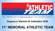 Martedì 29 Settembre 2020 L’Athletic Team Pioltello organizza, presso il centro sportivo di via Piemonte, la 11° edizione del Memorial Athletic Team, in ricordo di Dammicco Pino – Pau Mario […]